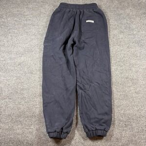 Comfrt Sweatpants Men's S Black Fleece Jogger Elastic Waist Cuffed Hem